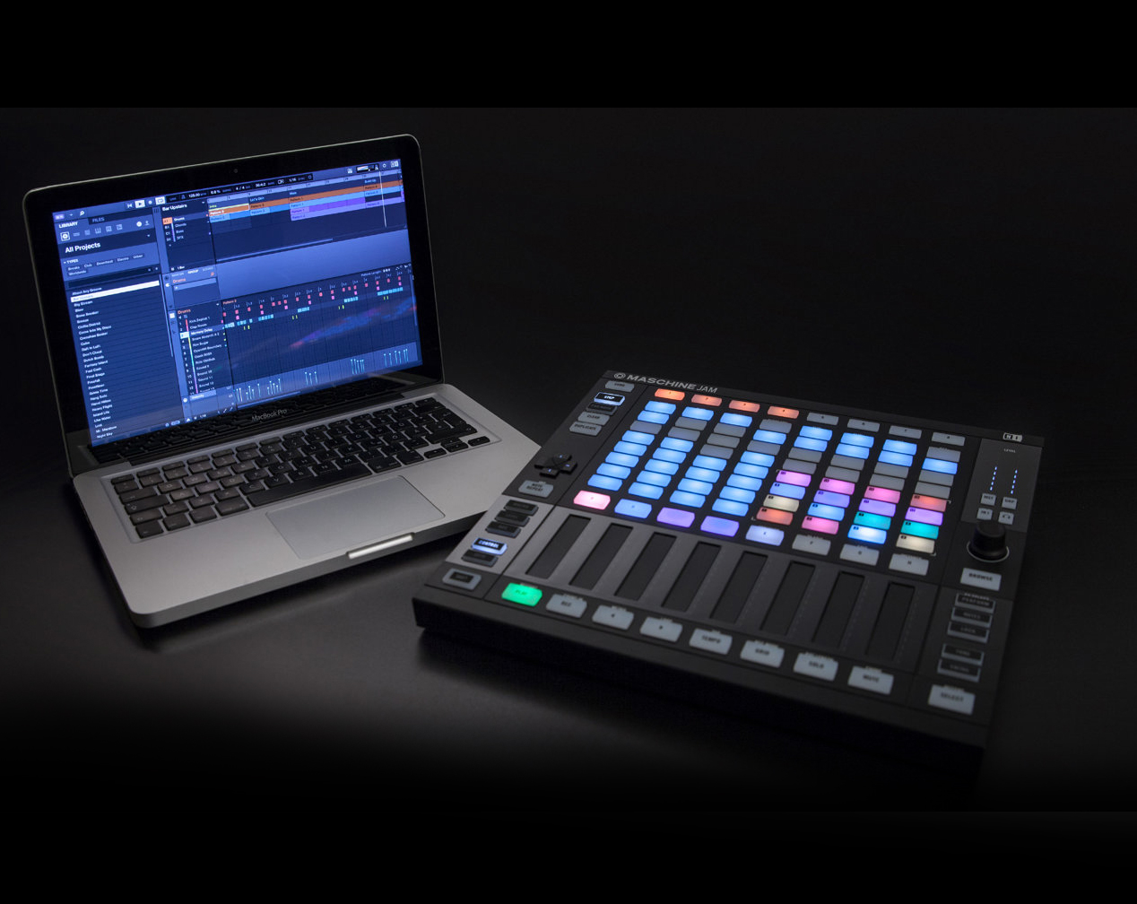 Native Instruments Releases MASCHINE JAM Production & Performance System