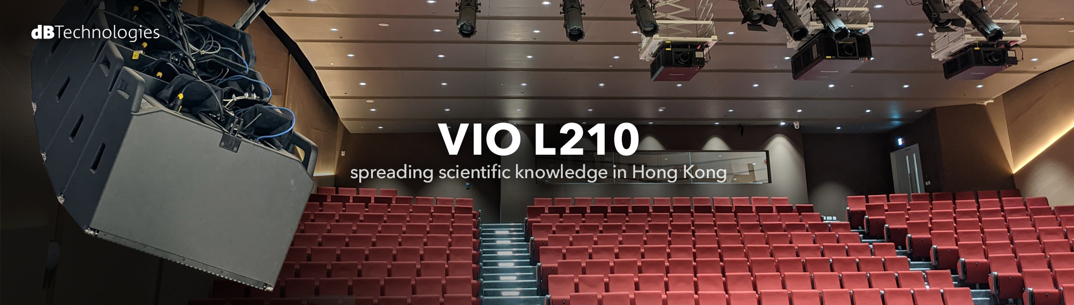 VIO L210 spreading scientific knowledge in Hong Kong
