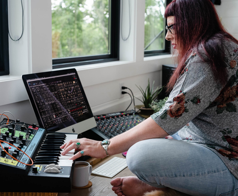 On-Location with Lisa Bella Donna: Travelogue Sees the Acclaimed Electronic Musician Creating with Solid State Logic BiG SiX Desktop Recording Console