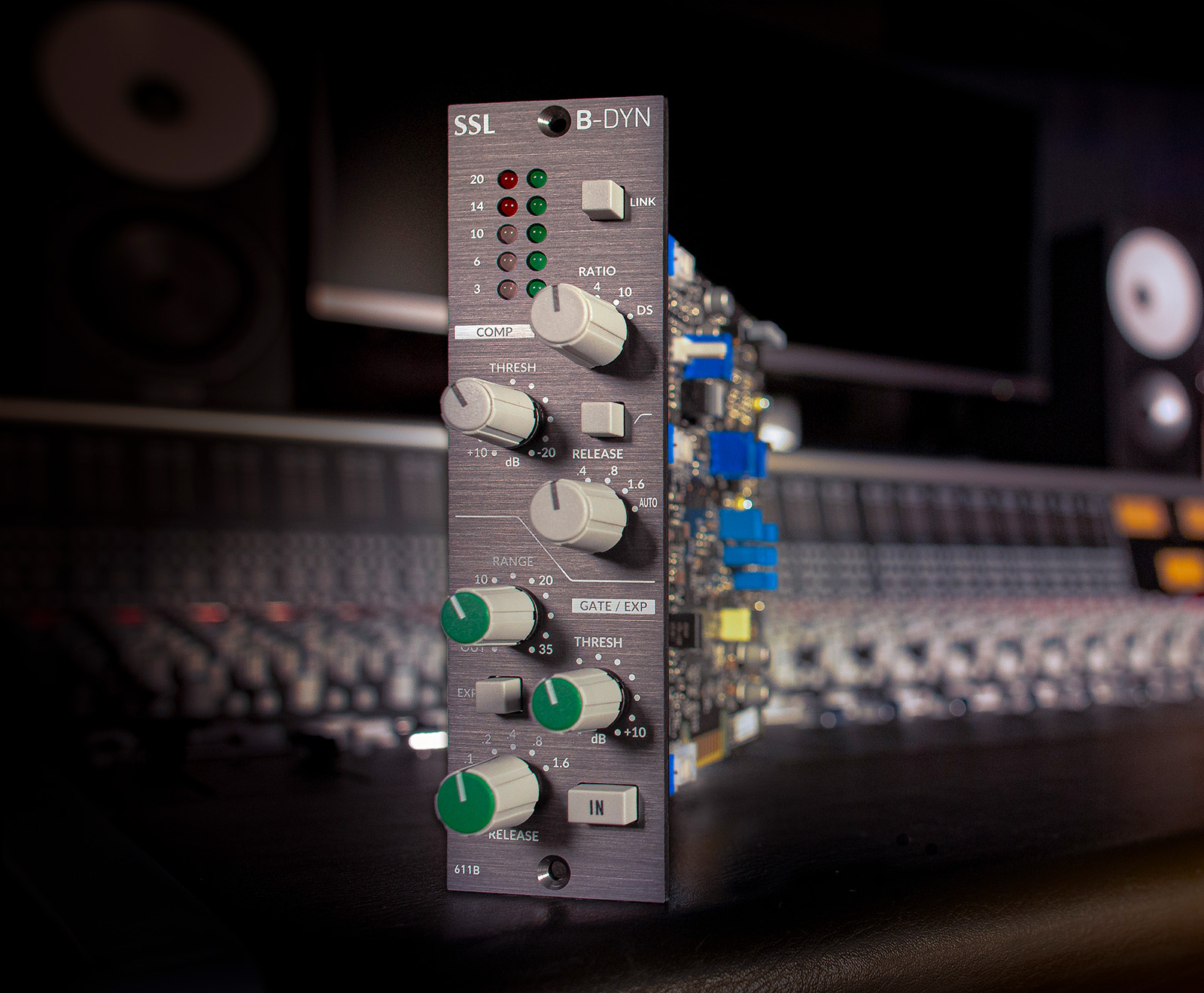 Solid State logic launch B-DYN 500 Series Module: New Analogue Flavour Takes SSL Sound Back To Its Roots