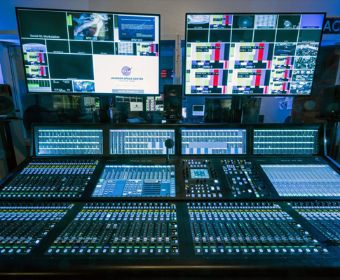 Solid State Logic System T Broadcast Audio Production Platform in Use at NASA’s Johnson Space Center in Houston, Texas