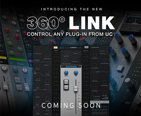 Control Any 3rd Party Plug-in with SSL UC1 Controller: Solid State Logic Preview New 360° Link Plug-in at NAMM Show
