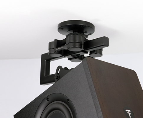 IsoAcoustics introduces V120 Mount to isolate height speakers for immersive audio
